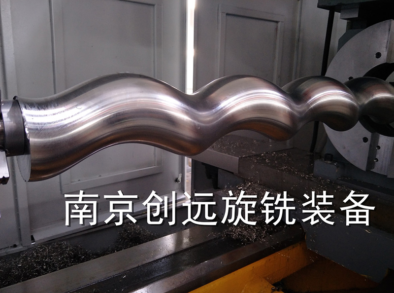 304化工污水泵轉子旋風銑