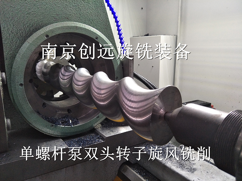 雙頭轉子旋風銑